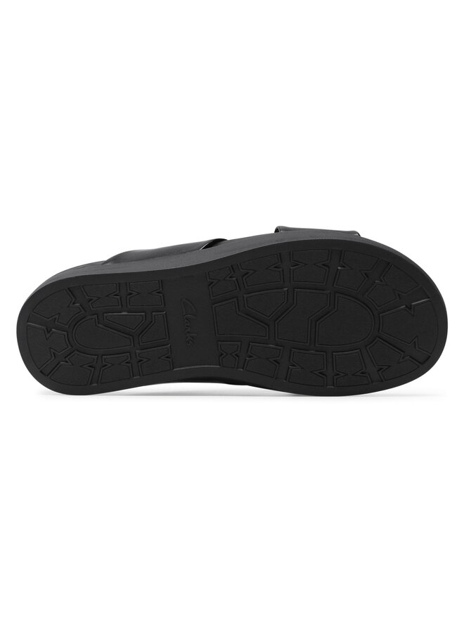 Clarks Pantoletten Clarks Sunder Cross 261479787 Schwarz