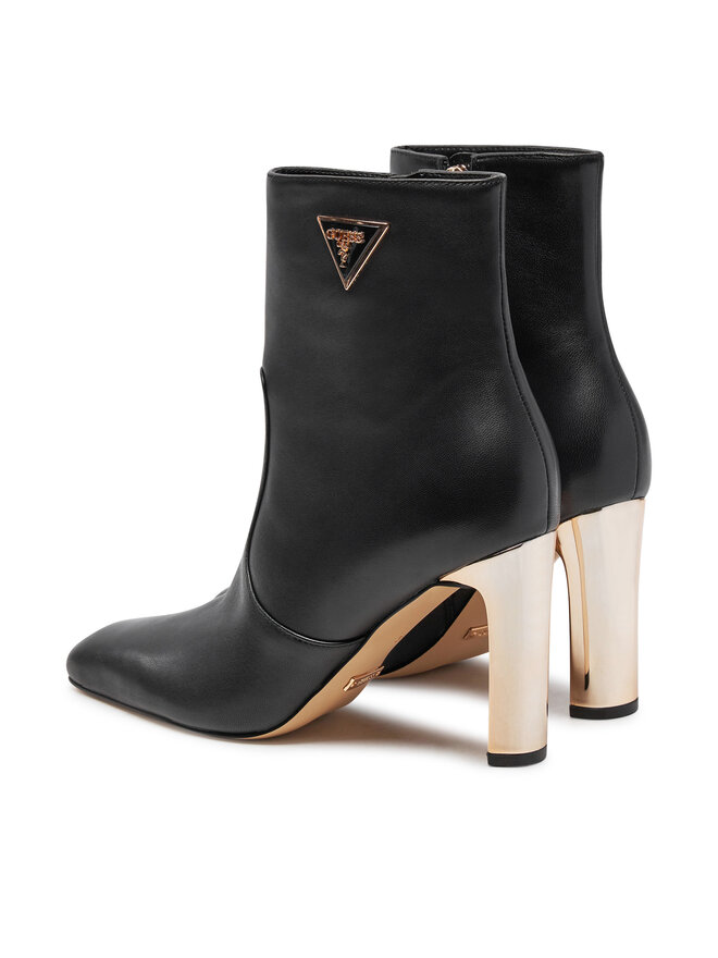 Guess Bokacsizma Guess Caitte FLDCAT LEA10 Fekete