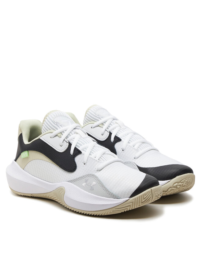 Under Armour Basketbalové boty Under Armour UA Lockdown 7 Low 3027646 Bílá