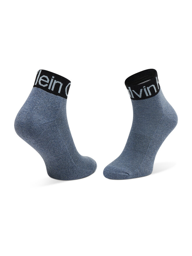 Calvin Klein Set di 3 paia di calzini lunghi da uomo Calvin Klein 701218722 r.OS Blu scuro