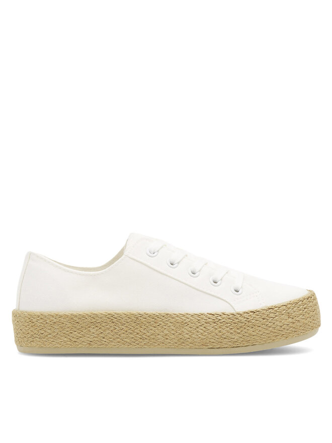 DeeZee Espadryle DeeZee WS19130-3 Biały