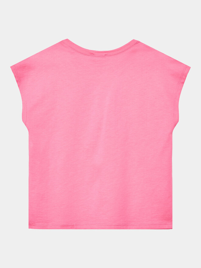 United Colors Of Benetton United Colors Of Benetton Marškinėliai 3I1XC10C0 Rožinė Regular Fit