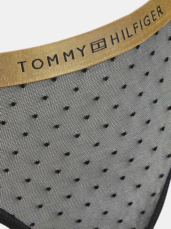Tommy Hilfiger Tommy Hilfiger Στρίνγκ UW0UW05533 Μαύρο