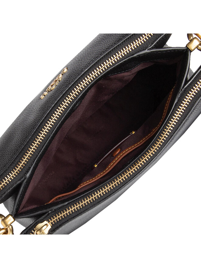 Coach Geantă Coach Pbbl Dbl Zip Sg C4645 Negru
