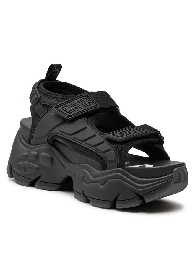 Buffalo Sandalen Buffalo Binary Track 1602159 Schwarz