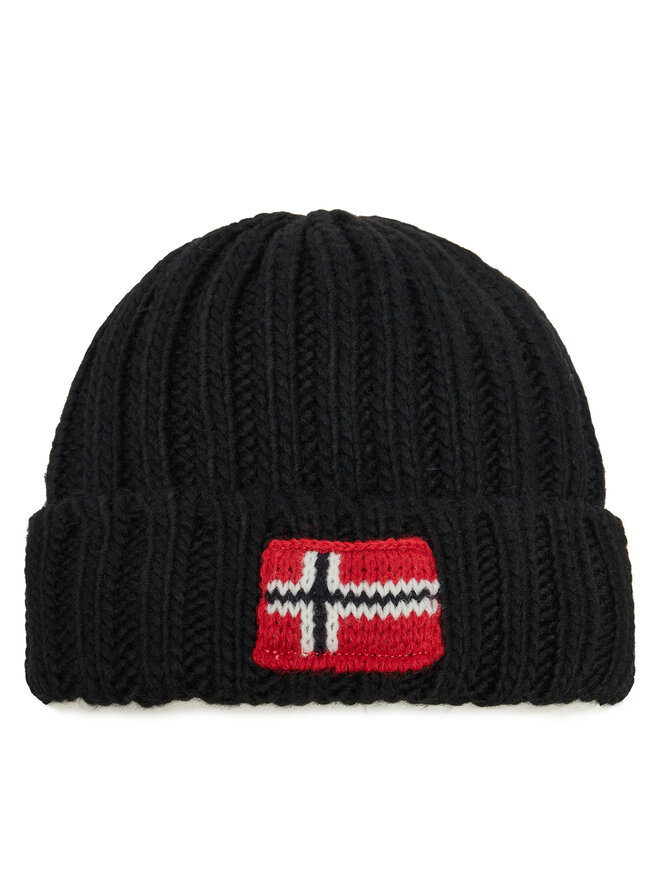 Napapijri Czapka Napapijri Semiury 6 NP0A4GMH Czarny