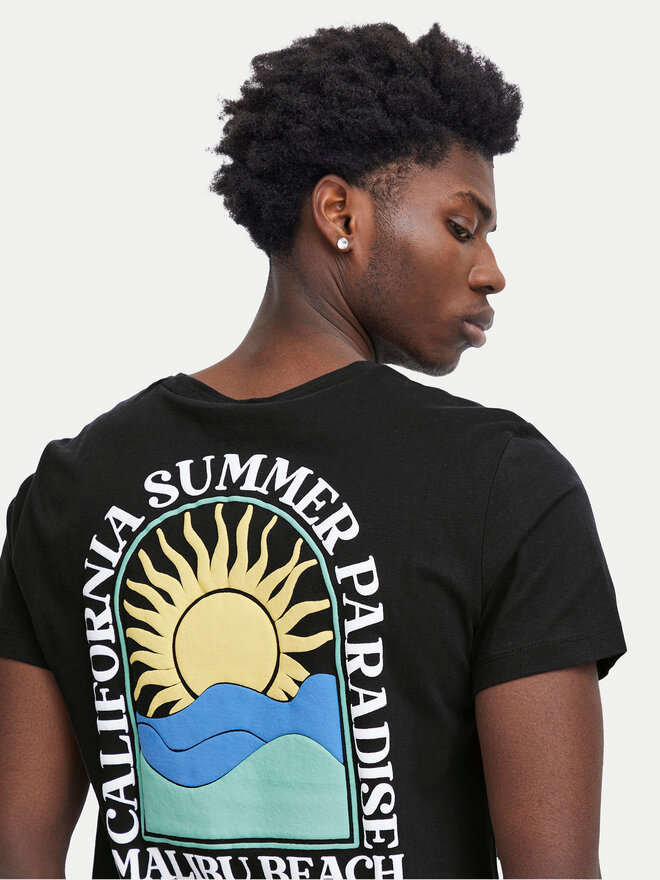 Blend Blend Camiseta 20716481 Negro Regular Fit