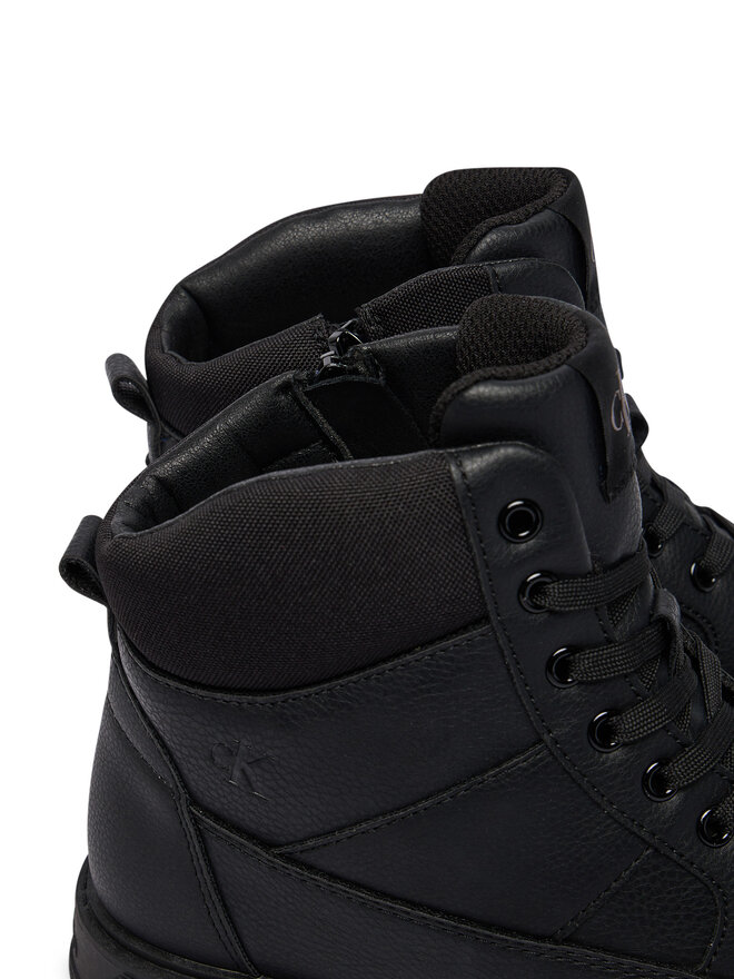 Calvin Klein Polacchine Calvin Klein Lace-Up Bootie V3X5-83187-1695 D Nero