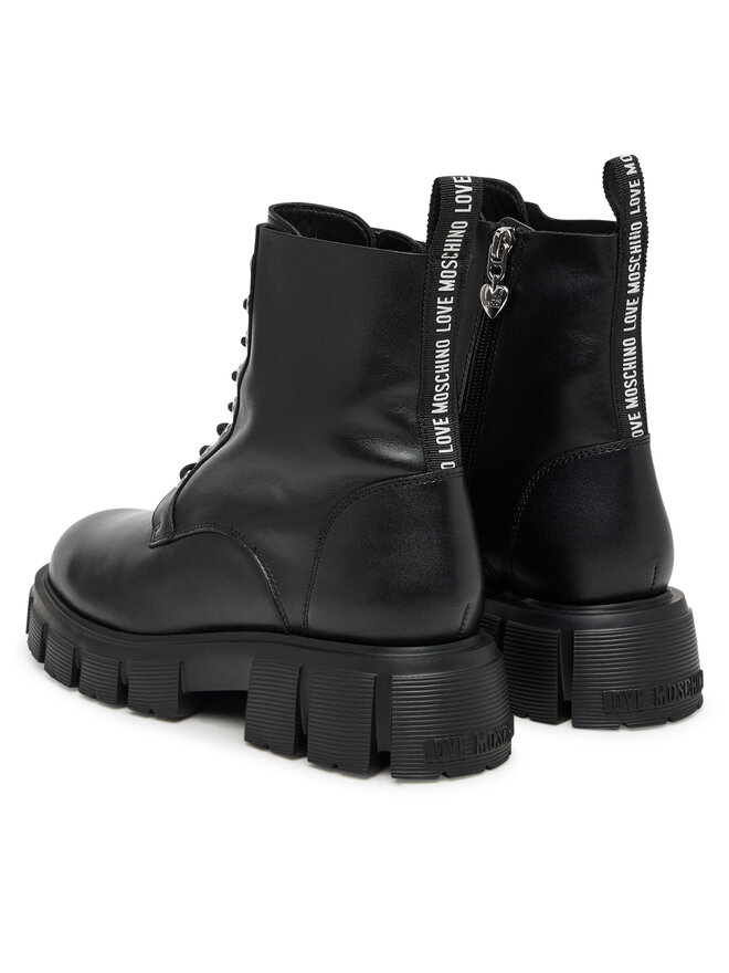 LOVE MOSCHINO Черевики LOVE MOSCHINO JA24085G0NIA000A Чорний
