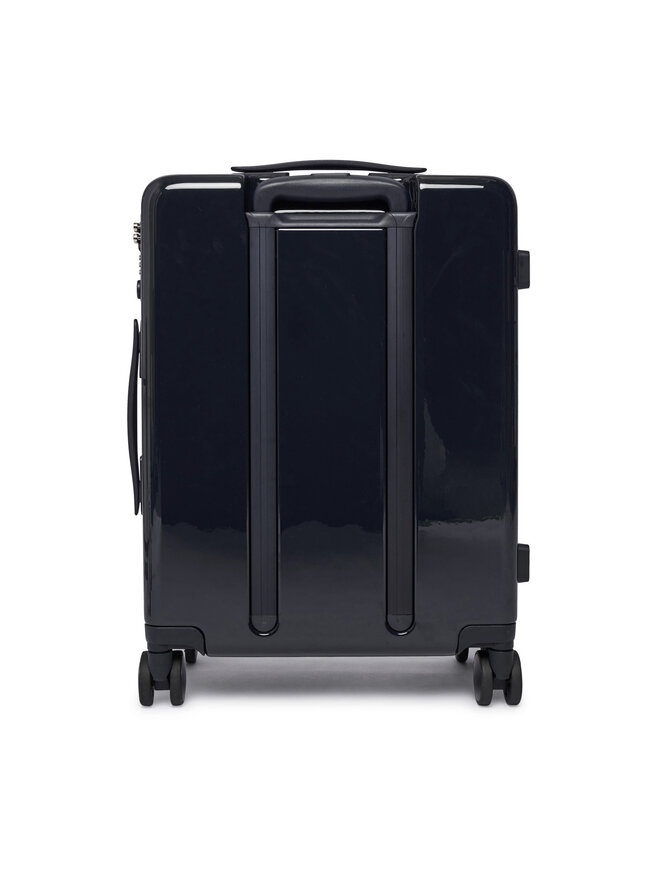 Tommy Hilfiger Valiză de cabină Tommy Hilfiger AW0AW17829 Bleumarin
