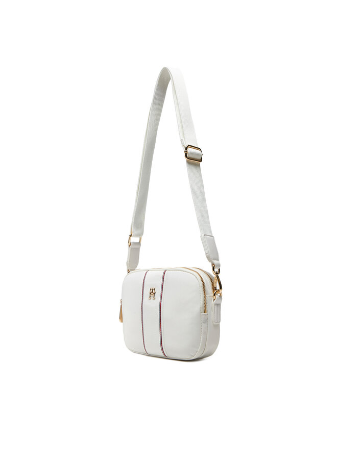 Tommy Hilfiger Kabelka Tommy Hilfiger Poppy Camera Bag Corp AW0AW17230 Bílá