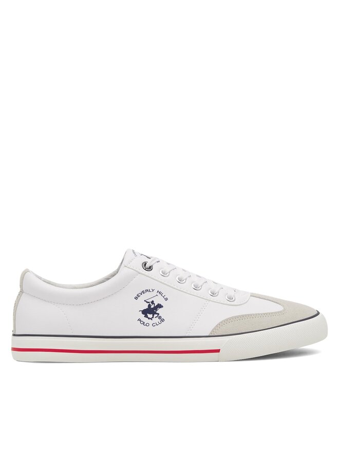 Beverly Hills Polo Club Sneakers aus Stoff Beverly Hills Polo Club M-24MVS5006 Weiß