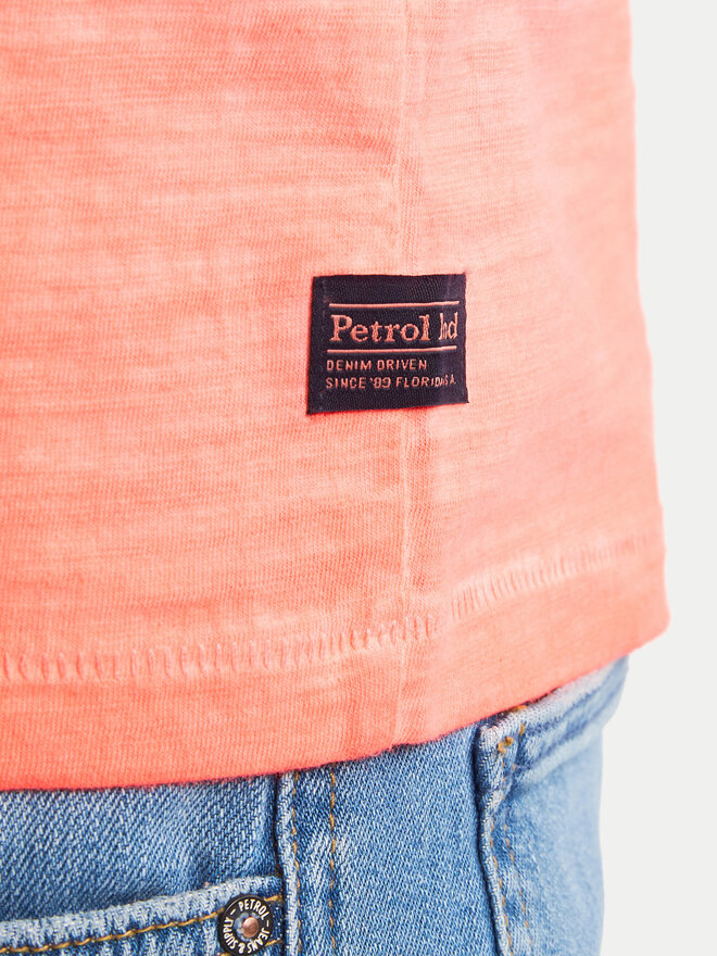Petrol Industries Petrol Industries Camiseta M-1050-TSV662 Naranja Regular Fit
