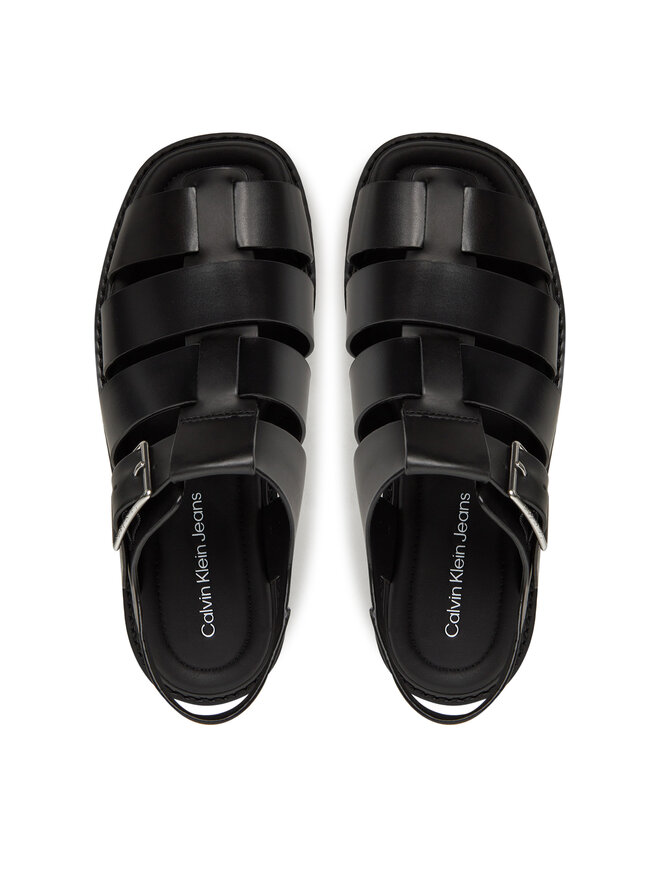 Calvin Klein Jeans Σανδάλια Calvin Klein Jeans Sq Molded Sdl Fisherman Mg Wn YW0YW01700 Μαύρο