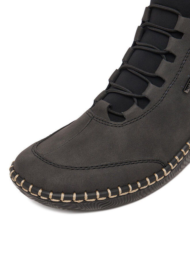 Rieker Schnürschuhe Rieker CEO-N2455-45 Dunkelgrau