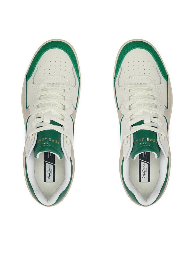 Pepe Jeans Sneakersy Pepe Jeans Kore Evolution M PMS00015 Zelená