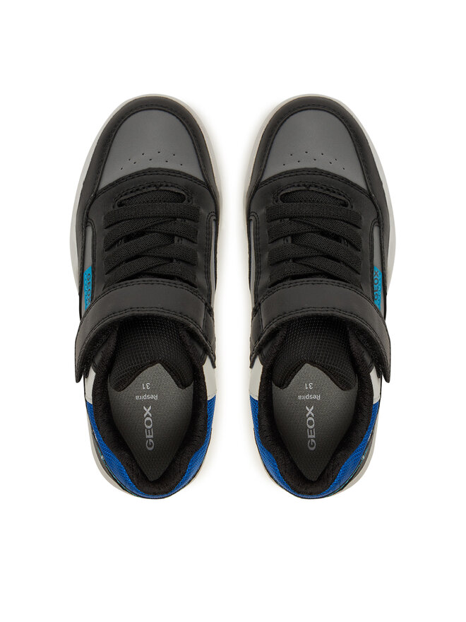 Geox Sneakersy Geox J Perth J367RE 054FU C0043 S Šedá