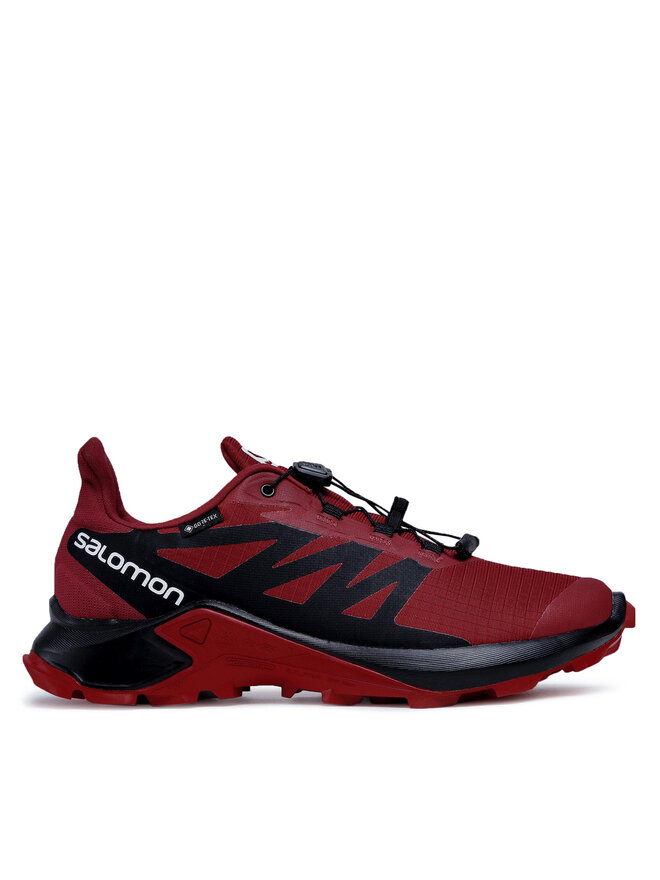 Salomon Bežecké topánky Salomon Supercross 3 Gtx GORE-TEX 416072 27 W0 Bordová