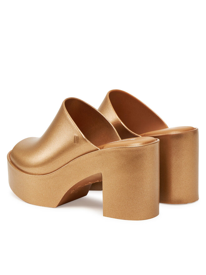 Melissa Klapki Melissa Melissa Mule Hype Metallic Ad 36497 Złoty