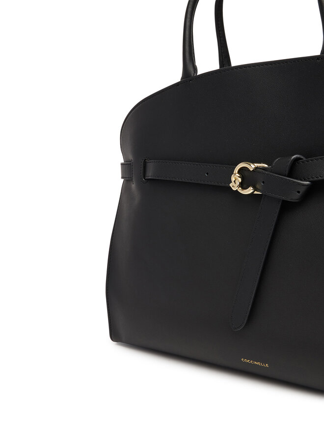 Coccinelle Handtasche Coccinelle TLA Coccinellesabine E1 TLA 18 01 01 Schwarz