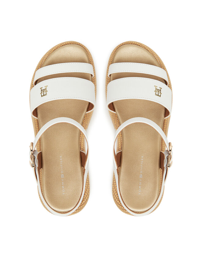 Tommy Hilfiger Espadryle Tommy Hilfiger T3A2-33793-0326 S Biały
