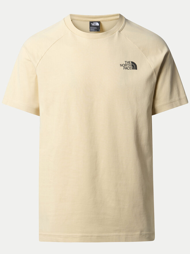The North Face The North Face Marškinėliai NF0A87NU Smėlio Regular Fit