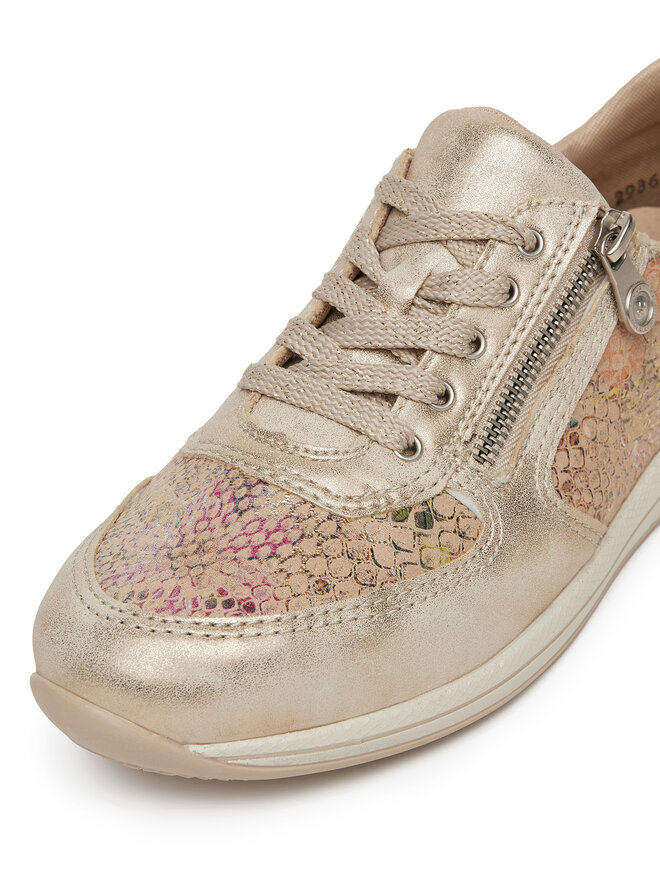 Rieker Sneakersy Rieker N1112-91 Béžová