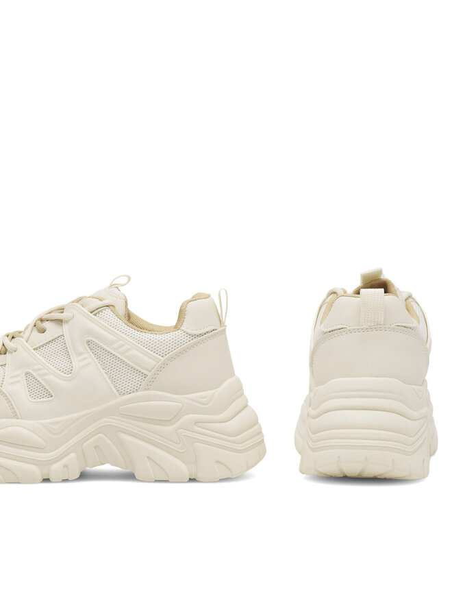 Jenny Fairy Sneakersy Jenny Fairy Hiza WSS21006-03 Biela