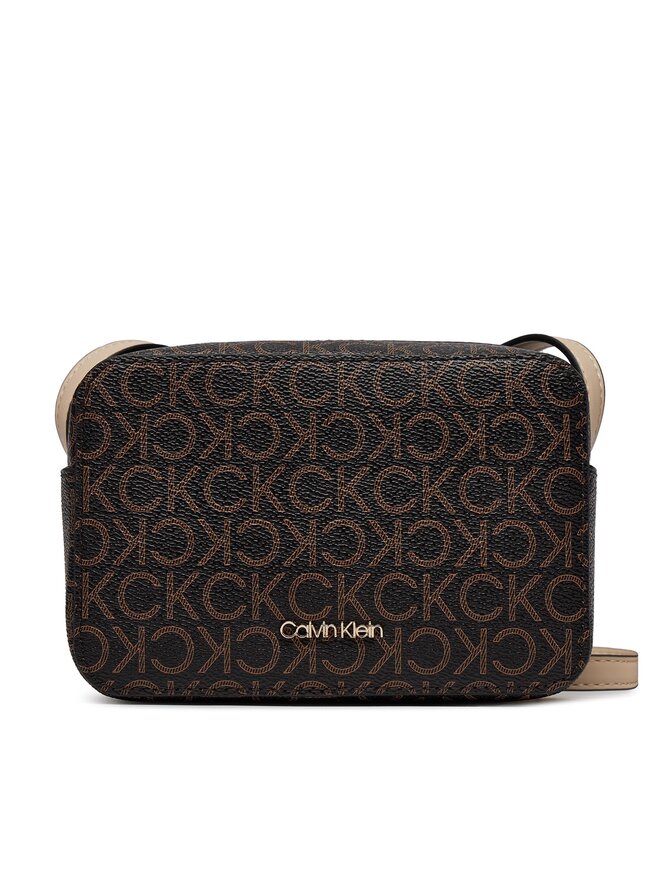 Handtasche Calvin Klein Ck Must Camera Bag Mono K60K610294 Braun eschuhe