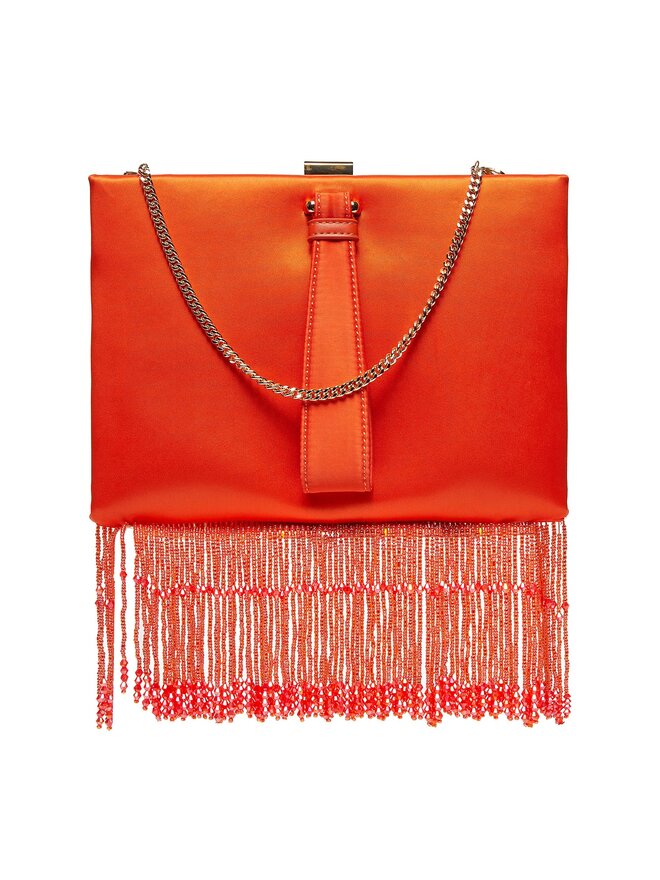 PINKO Kabelka Pinko Pouch Soft AI 23-24 PLTT 101516 A15A Oranžová
