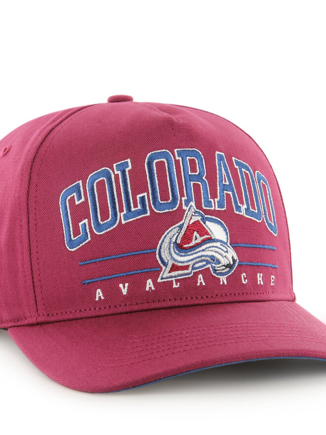 47 Brand Καπέλο Jockey 47 Brand Colorado Avalanche Roscoe Hitch H-RSCOE16GWP Κοραλλί