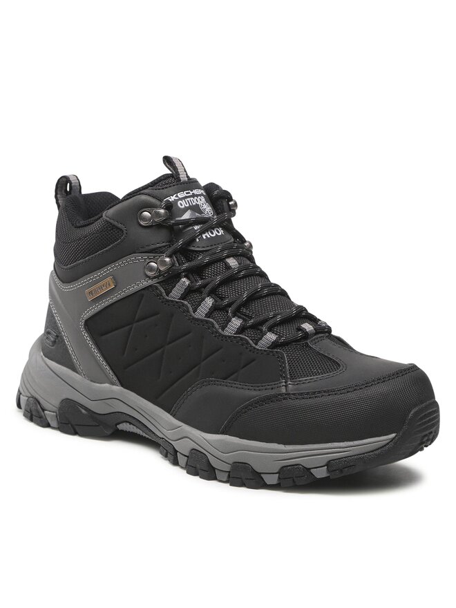 Черевики туристичні Skechers Telago 66283/BLK Чорний | evzuttya.com.ua
