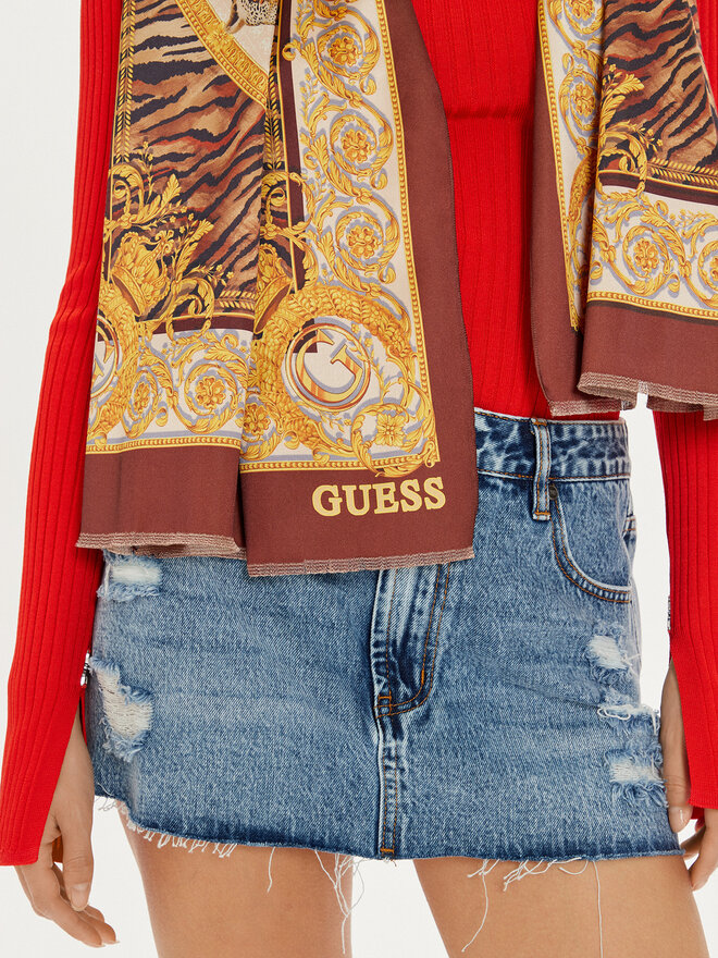 Guess Szal Guess AW5228 POL03 Brązowy