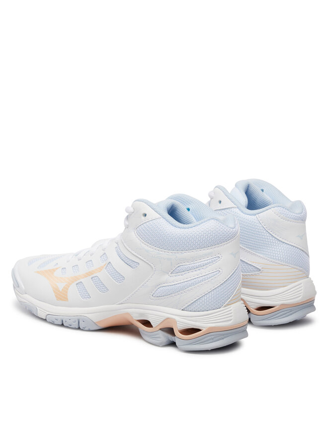 Mizuno Παπούτσια Σάλας Mizuno Wave Voltage Mid V1GC216535 Λευκό