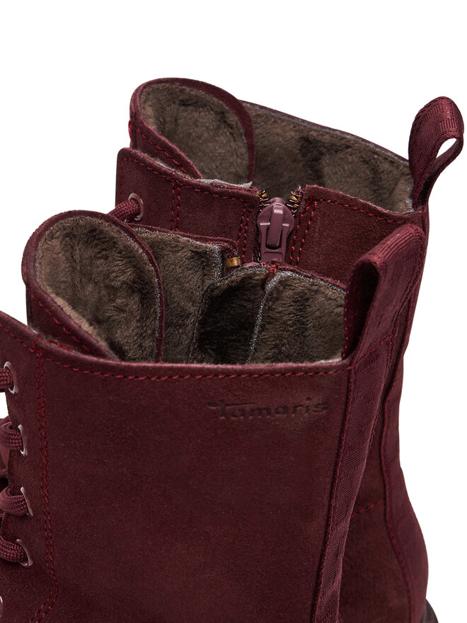Tamaris Stiefeletten Tamaris 1-25276-41 Dunkelrot