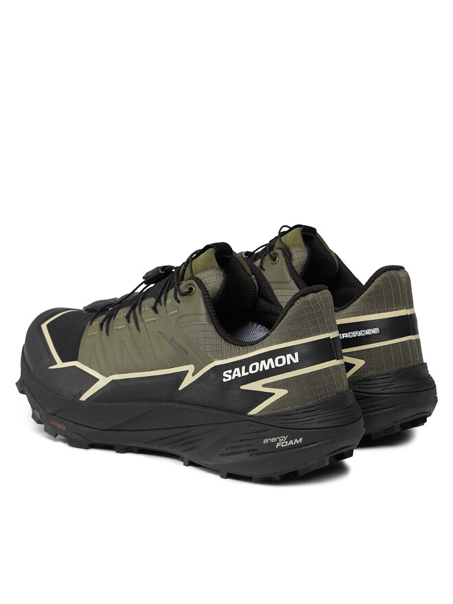 Salomon Buty do biegania Salomon Thundercross GORE-TEX L47383400 Zielony