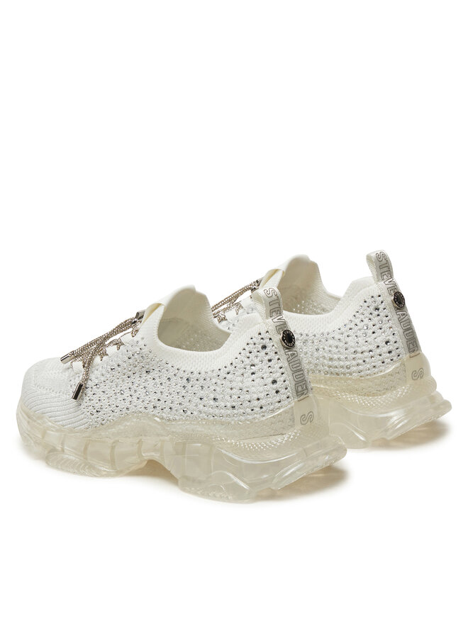 Steve Madden Снікерcи Steve Madden Meter SM19000085 Білий