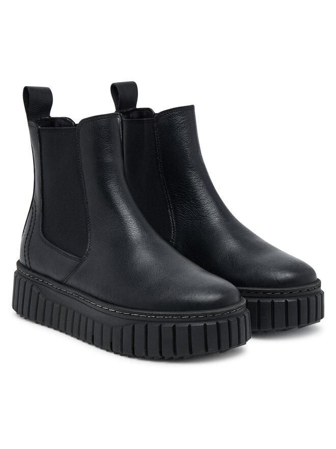 Tamaris Bokacsizma Tamaris 1-25445-45 Fekete