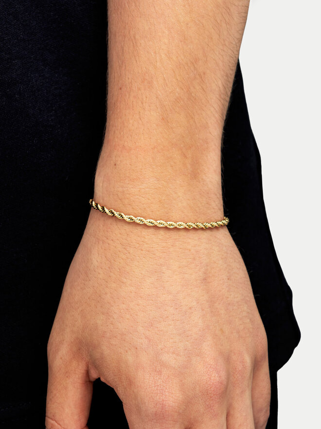 ICED STUFF Armband ICED STUFF Rope Goldfarben