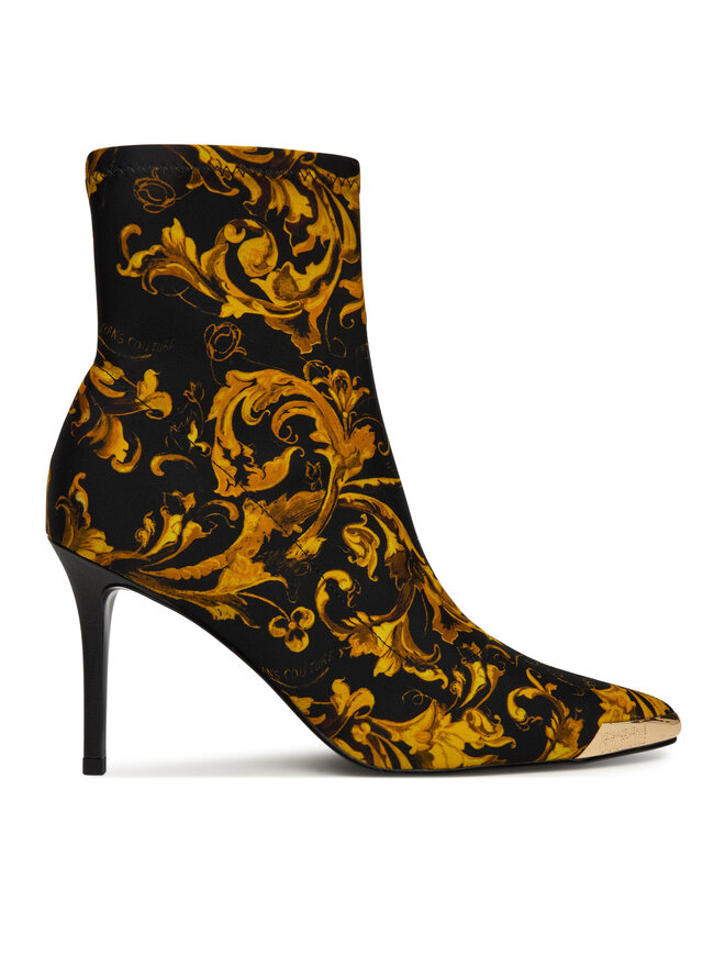 Versace Jeans Couture Polokozačky Versace Jeans Couture 79VA3S51 Černá