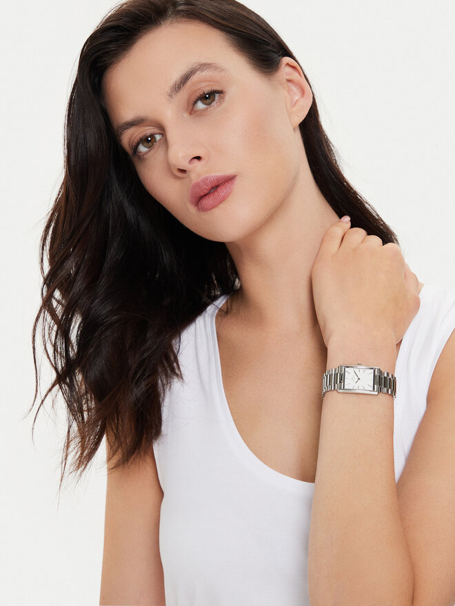 Daniel Wellington Zegarek Daniel Wellington Bound 9-Link DW00100700 Srebrny