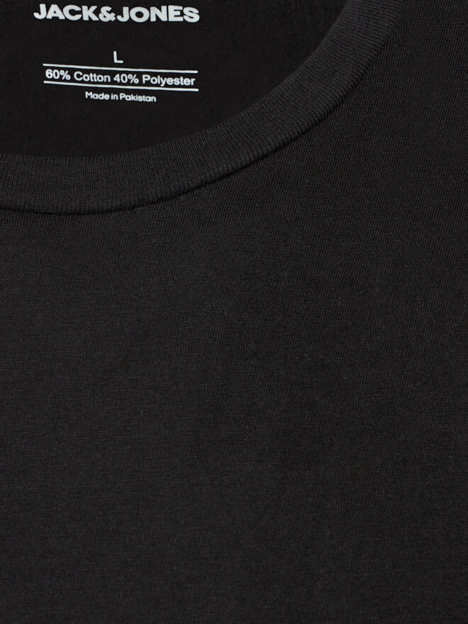 Jack&Jones Jack&Jones 3 db póló Under 12248076 Fekete Standard Fit