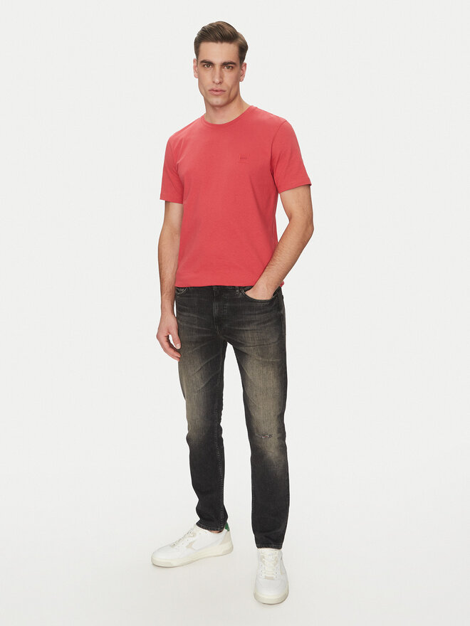 BOSS BOSS Camiseta Tales 50508584 Rojo Regular Fit