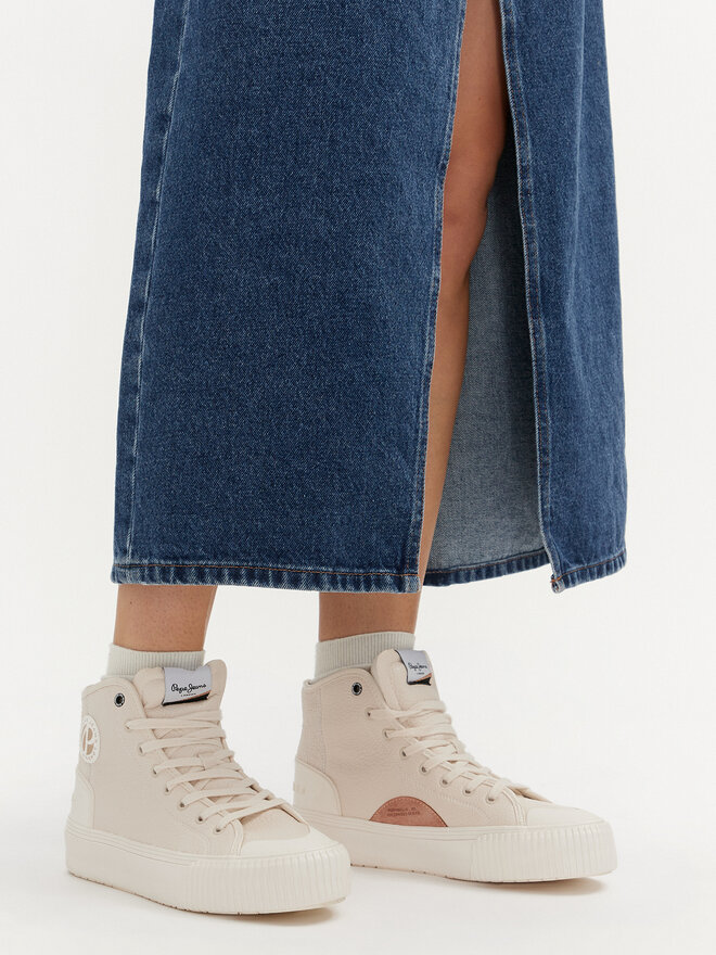 Pepe Jeans Кецове Pepe Jeans PLS31576 Екрю