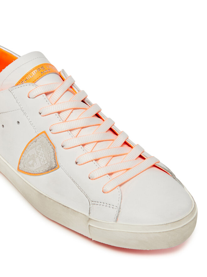 Philippe Model Сникърси Philippe Model A009864 PRLU VN05 Бял