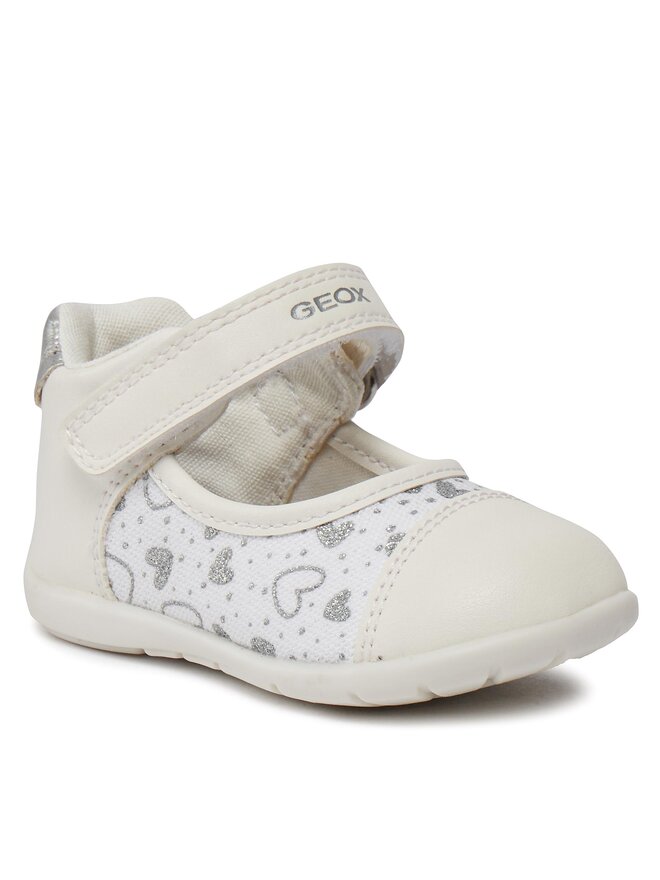 Geox Pantofi Geox B Elthan Girl B451QA 0AW54 C0007 Alb