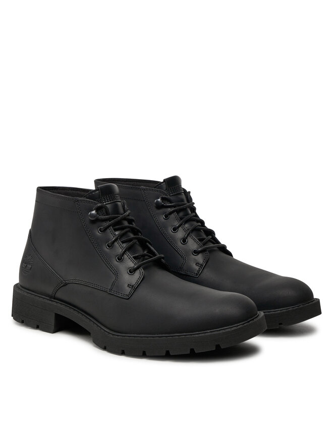 Timberland Schnürschuhe Timberland ELMHURST CHUKKA WR BASIC TB0A29760011 Schwarz
