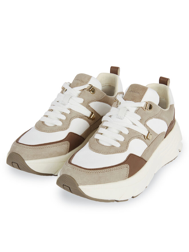 Geox Sneakers Geox D Diamanta D36UFE 08522 C0118 Weiß