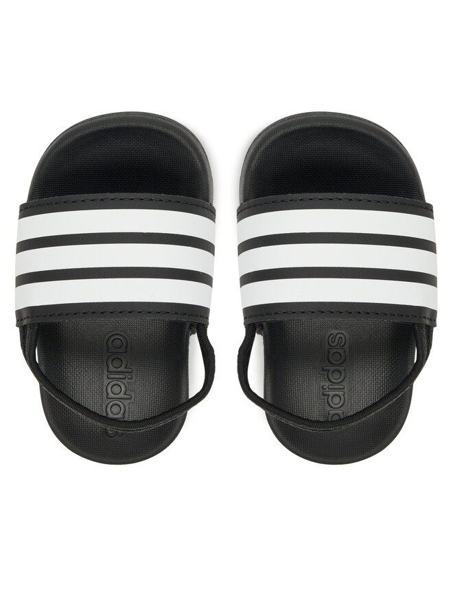 adidas Sandali adidas adilette Estrap JR5323 Nero