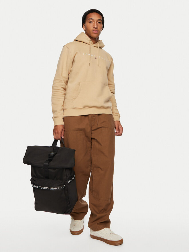 Tommy Jeans Batoh Tommy Jeans Tjm Essential Rolltop Bp AM0AM11176 Černá